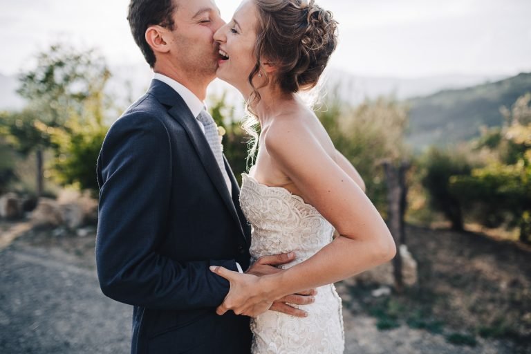 Intimate boho wedding in Tuscany