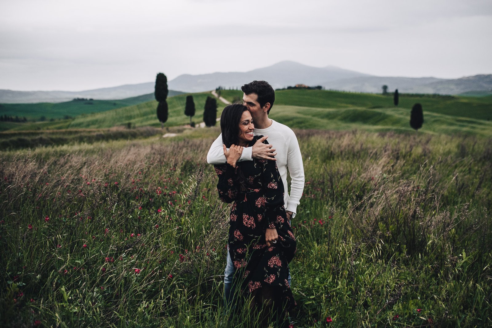 Engagement in Val d'Orcia