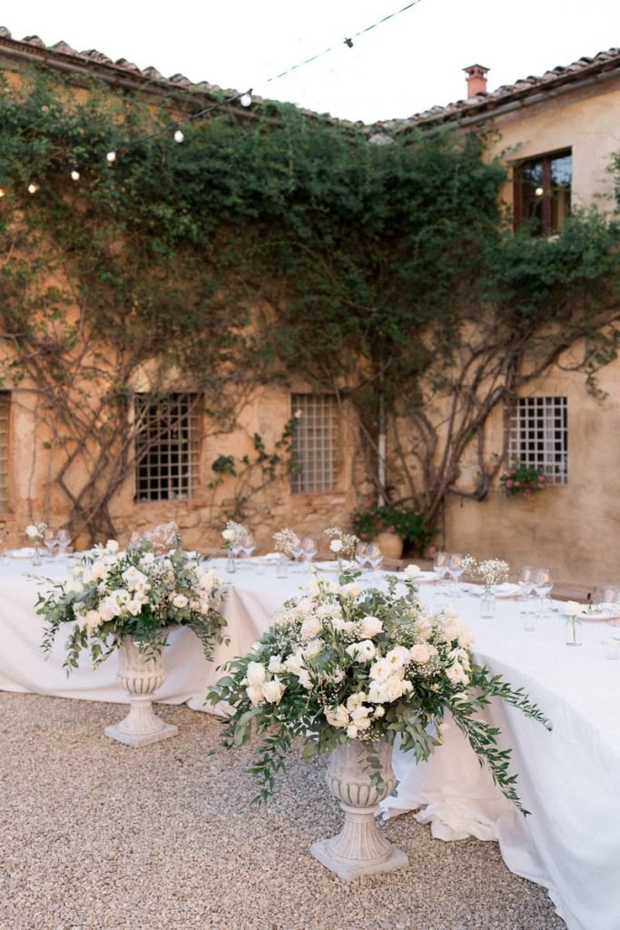 Destination wedding at Villa Catignano