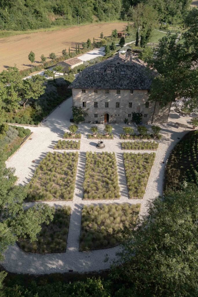 Aerial Shoot - Vocabolo Moscatelli wedding venue guide